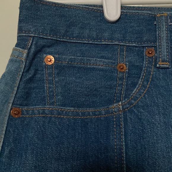 Levi's patchwork denim skirt size 32 - Picture 4 of 10